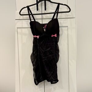 Vintage Victoria’s Secret - Sexy Little Things Babydoll Garter Chamise - 36C